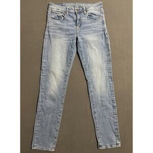 American Eagle Outfitters Men's Jeans Light Wash Next Level Flex Skinny 31x32